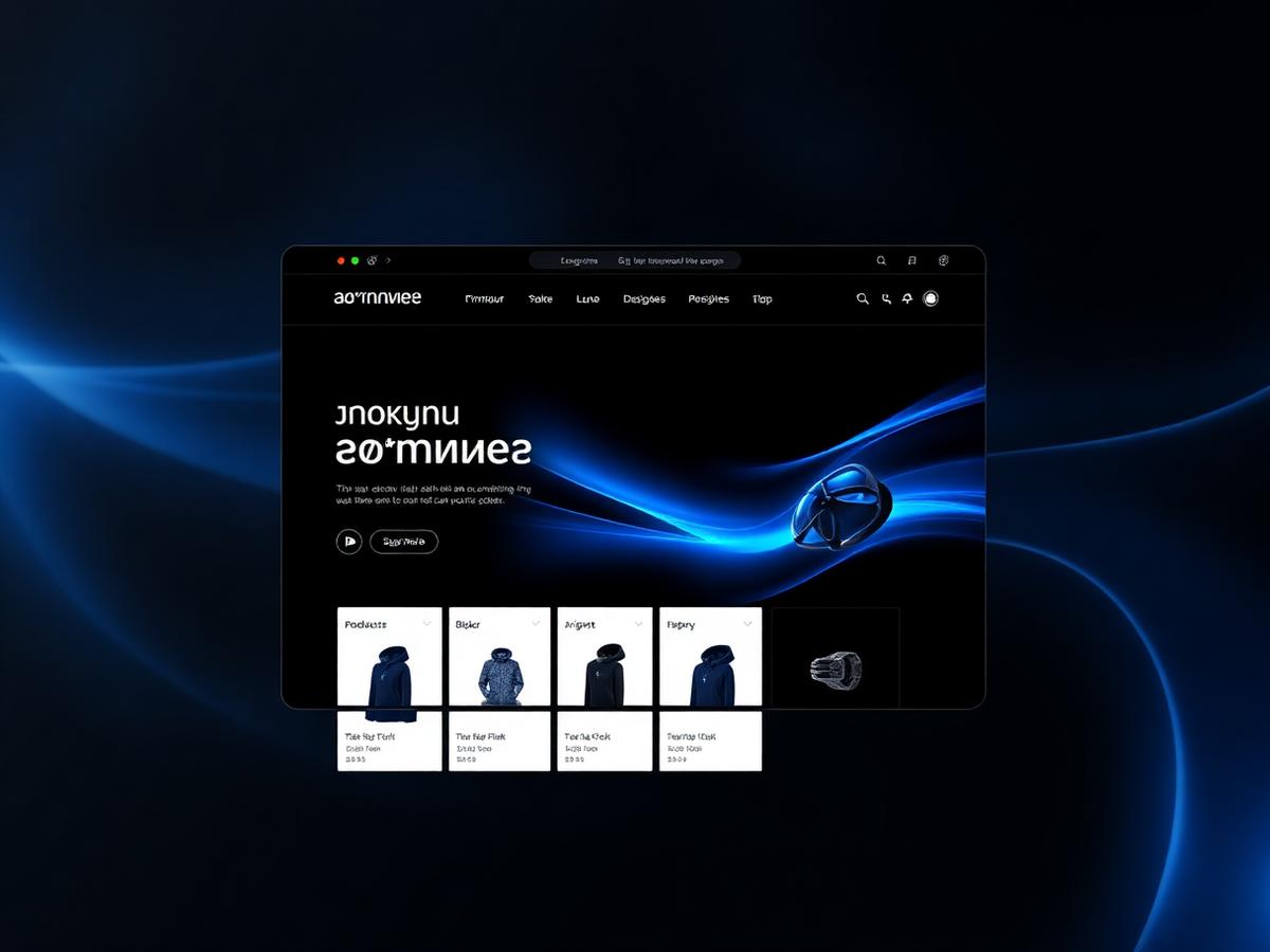 Nocturne Store — E-commerce website design by SH Pixel Studio